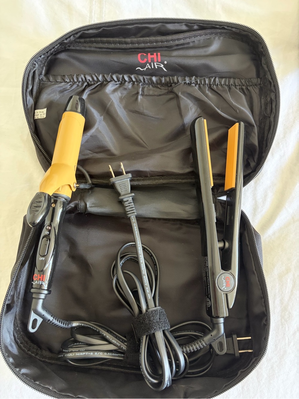 CHI Black and Gold 2-Piece Styling Set - Flat Iron & Curling Iron